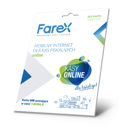 Pakiet serwisowy Farex ONline - karta sim PLUS